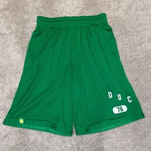 Nike Oregon Ducks Green Basketball Shorts Men’s M Pockets DRI - FIT DR4090-377
